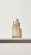 Sérum facial com peptídeos luminosos
