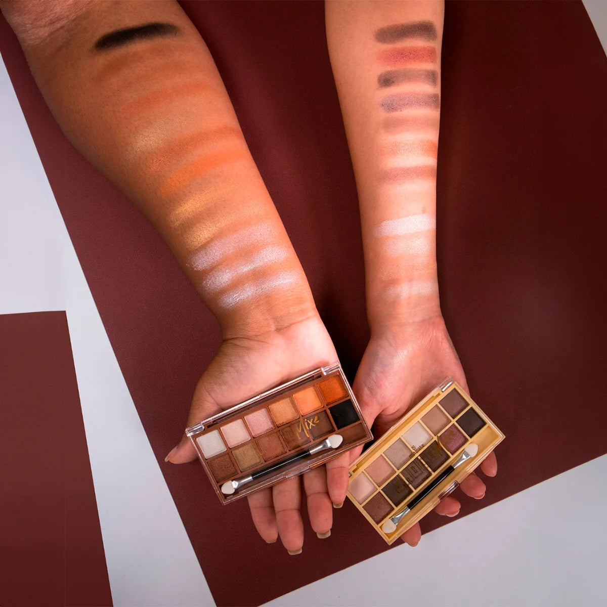 Paleta De Sombras Choco Mix 12 Cores - Mia Make